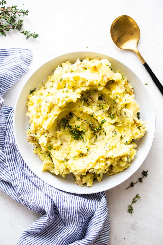 Crispy Smashed Potatoes - Fox and Briar
